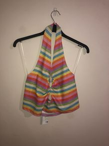 NEW stripy top (size 12-14)