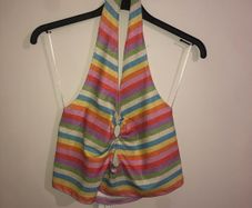 NEW stripy top (size 12-14)