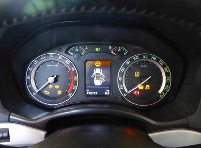 Skoda Octavia mk2 vRS diesel clocks (pre-facelift)