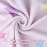 Magic Unicorn Blanket - Soft Flannel Fleece Blanket for Girls Kids, Microfiber Fleece Blanket for Couch, Bedroom, Travel (Rainbow, 150x200cm) Image 4