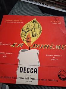 Puccini.s La Boheme Vinyl Lp