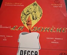 Puccini.s La Boheme Vinyl Lp