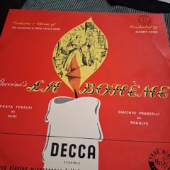 Puccini.s La Boheme Vinyl Lp