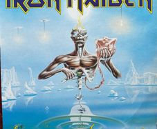 Iron Maiden original 1988 release seventh son of a seventh son in vg+ condition