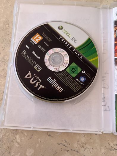 Triple Pack; Outland, From Dust, Beyond Good and Evil Xbox 360