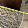 Vintage rattan laundry basket Image 4