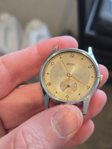 Vintage Fortis Mechanical Watches 2 Watch Lot