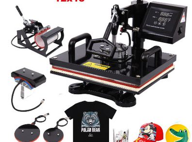 5 in 1 Heat Press Machine Sublimation Cloth Printer