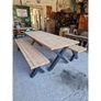 X Frame Table and Benches  KAS461 Image 7