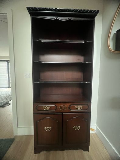 hardwood cabinet