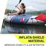 Bestway Hydro-Force Rapid X1 Inflatable Kayak, Inflatable 1 Person Kayak Set with Hand Pump and Carry Bag Image 6
