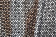 Curtains Silver and Charcoal Lined