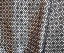 Curtains Silver and Charcoal Lined