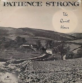 Patience Strong - The Quiet Hour LP 1963 Poetry