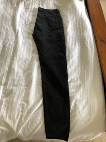 Citizens of Humanity black cord straightleg jeans