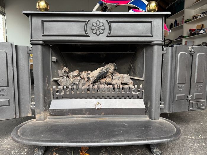 gas fire