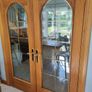 Interior solid wooden glass doors Image 2