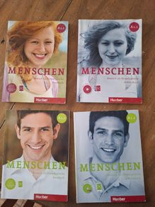 Menschen German learning books A1.1 + 1.2