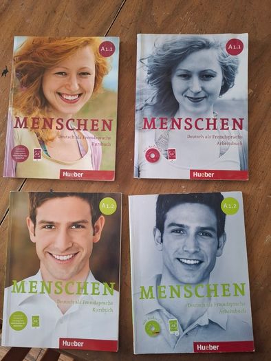 Menschen German learning books A1.1 + 1.2