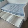 IKEA Hemnes day-bed, white, 3 drawers, 3 mattresses included Image 3