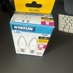 LED Candle Light Bulbs B22 Bayonet 8W