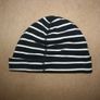 Polarn O. Pyret Navy and White Striped Hat - Age 4 - 9 Months - Like New Image 2