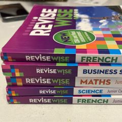 Revise wise books - various JC