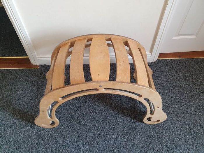 Climbing arch rocker for children