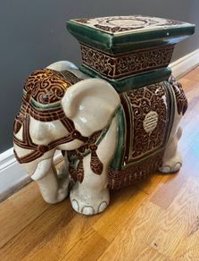 elephant plant stand