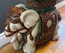 elephant plant stand
