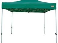 main image for ad Gazebo Pop Up Foldable Adjustable Height Steel Polyester 420d Oxford Green 300 X 320 X 300 Cm