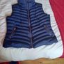 ladies navy gilet Image 2