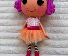 Lalaloopsy Full Size approx. 12" Peanut Big Top Circus Doll 2009 Dirty Used Please see photos