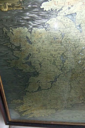 Map Kingdom of Ireland from Mr. Tindal's Continuation of Mr. Rapin's History".
