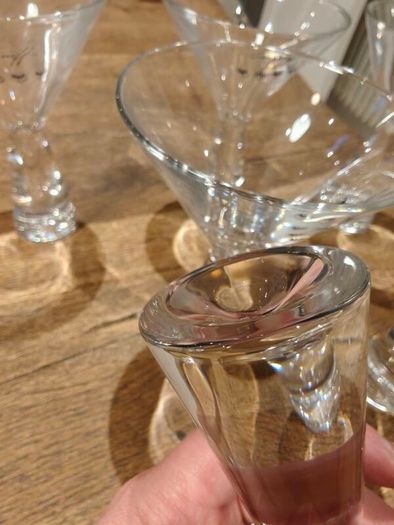 Smirnoff Cocktail / Martini Glasses x6