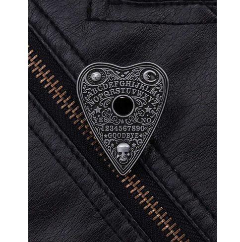 Goth Style Pin - great for jackets, coats, bags, backpacks, etc