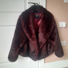 Faux fur jacket