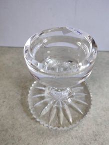 Galway Crystal Candle Holder / Night Light.