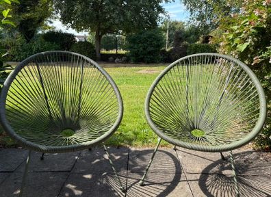 Garden Lounge Chairs UBBERUP Green