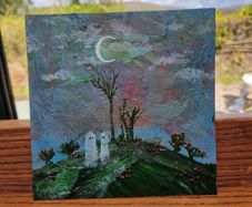 Painting: Blasted Heath Strange Meeting