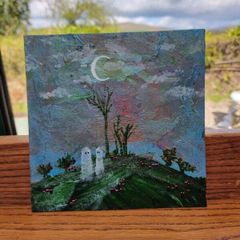 Painting: Blasted Heath Strange Meeting