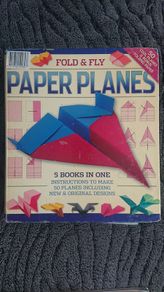 Book- Fold and Fly, Paper Planes/ Planet Origami: Cosmic Paper Folding for Kids