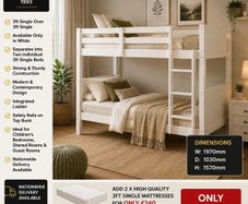 Bunk beds clearing at ONLY 249 euro