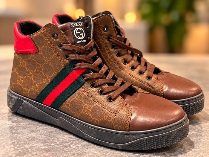 Gucci-replica High-Top Trainers