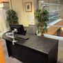 Black wooden desk Image 5