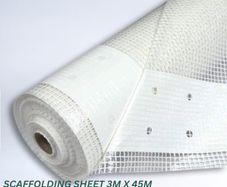 Scaffolding Sheeting 3m x 45m (7'-148') 170 gsm