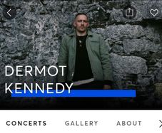 2 Dermot Kennedy tickets