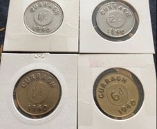 Set of Four Curragh Camp Token