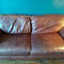 Vintage leather sofa Image 2