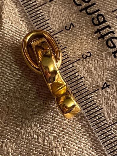 Ponte Vecchio Turtle Gold 750 with stud diamond pendant